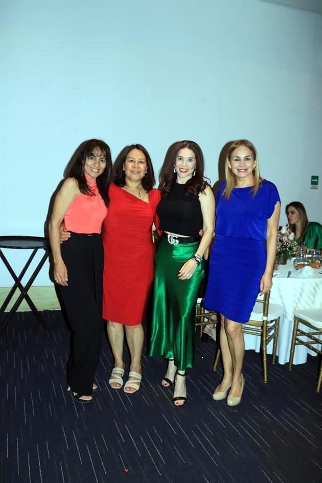 Ely Martínez, Paty Olmos, Cristy Juárez y Arely Flores