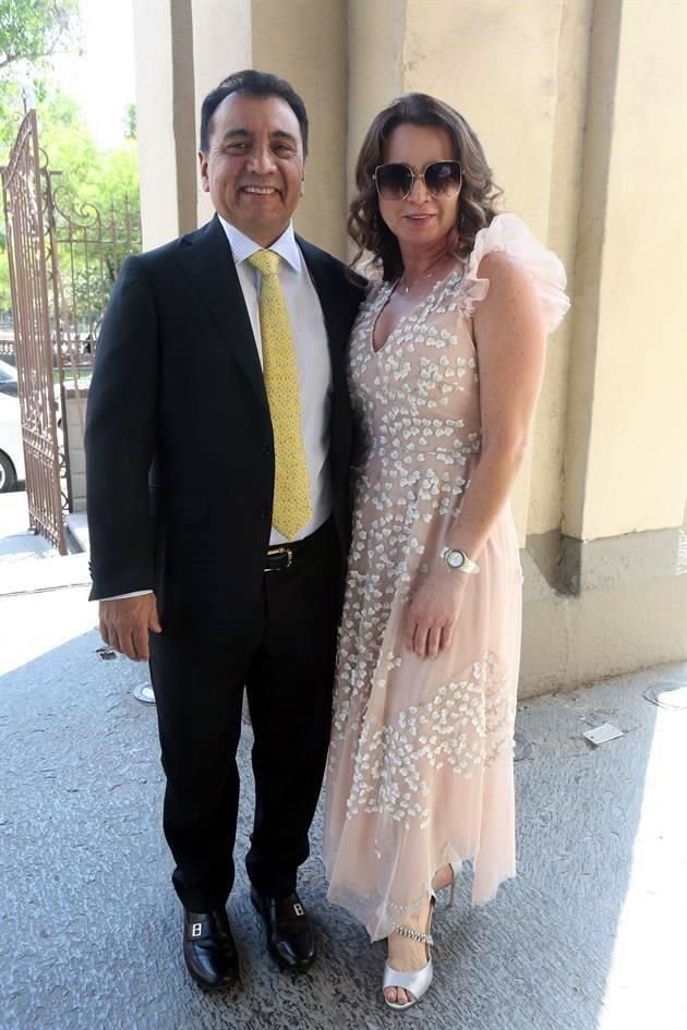 Omar Mercado y Edith Villegas