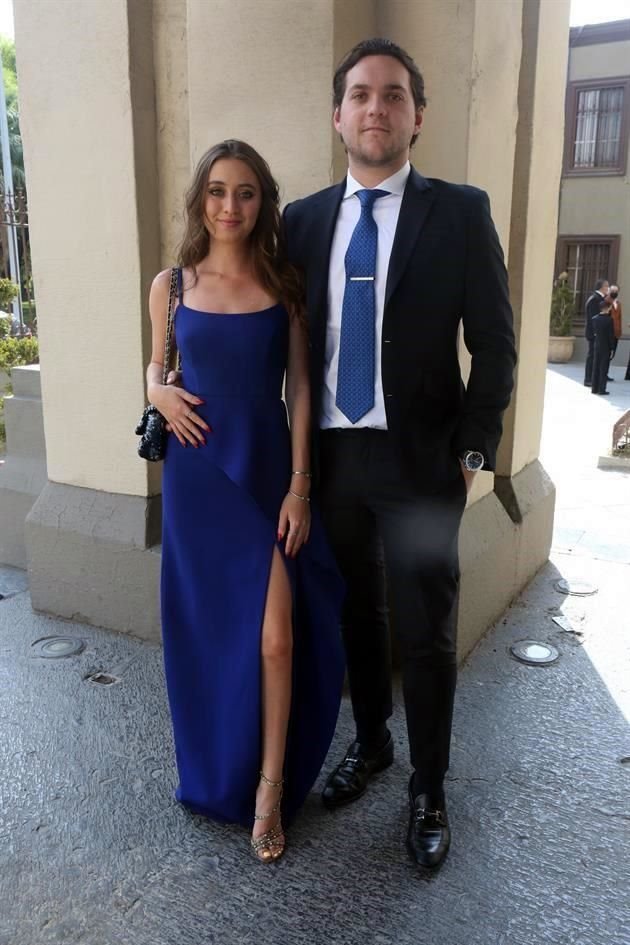 Paulina Abisdris y Santiago González Ayala