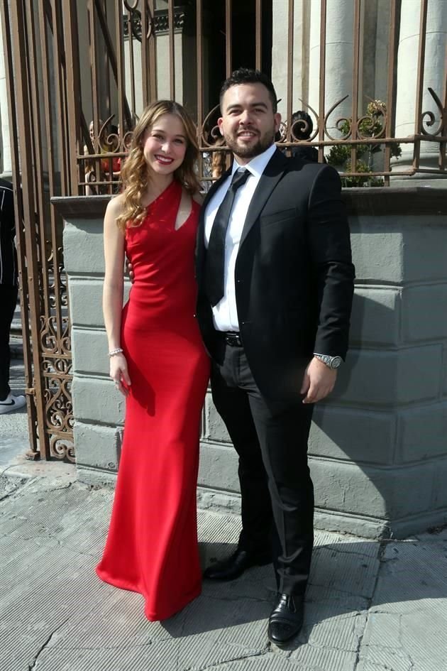Amanda Meléndez y Diego Coss