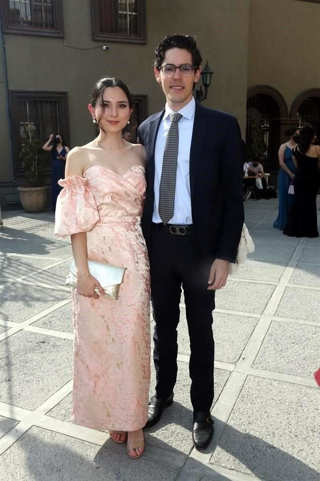 Regina Gutiérrez y Diego Williams