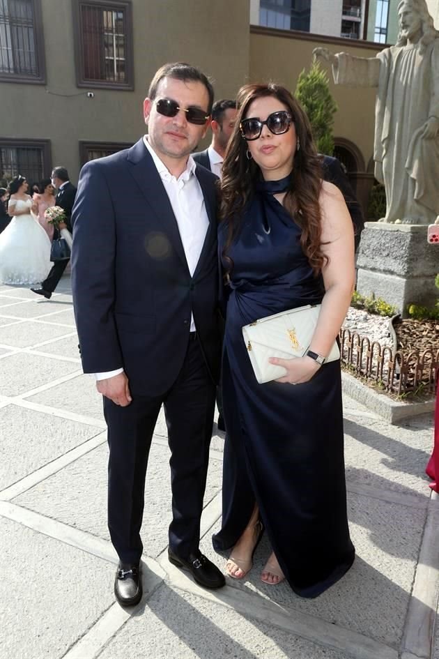Ángel Raymundo Rodríguez y Samantha Méndez