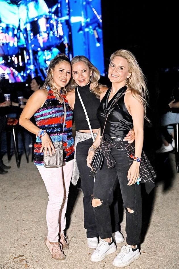 Olaya Guajardo, Anna Carrillo de Ibarra y Elia Cerda