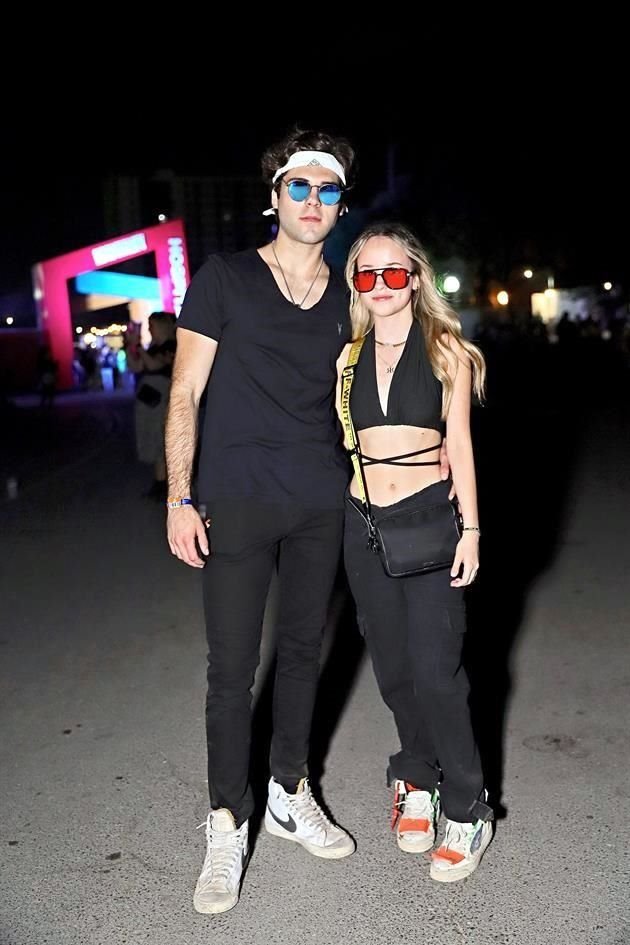 Arturo Loustaunau y Renata Rivero