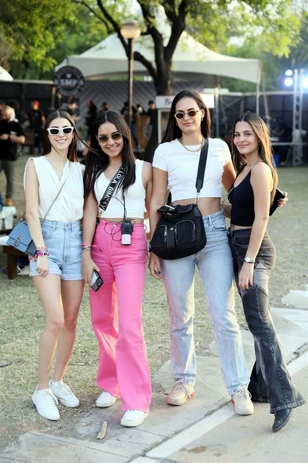 Daniela Peralta, Ilse Barbosa, Nicole Noetzel y Bárbara Romo