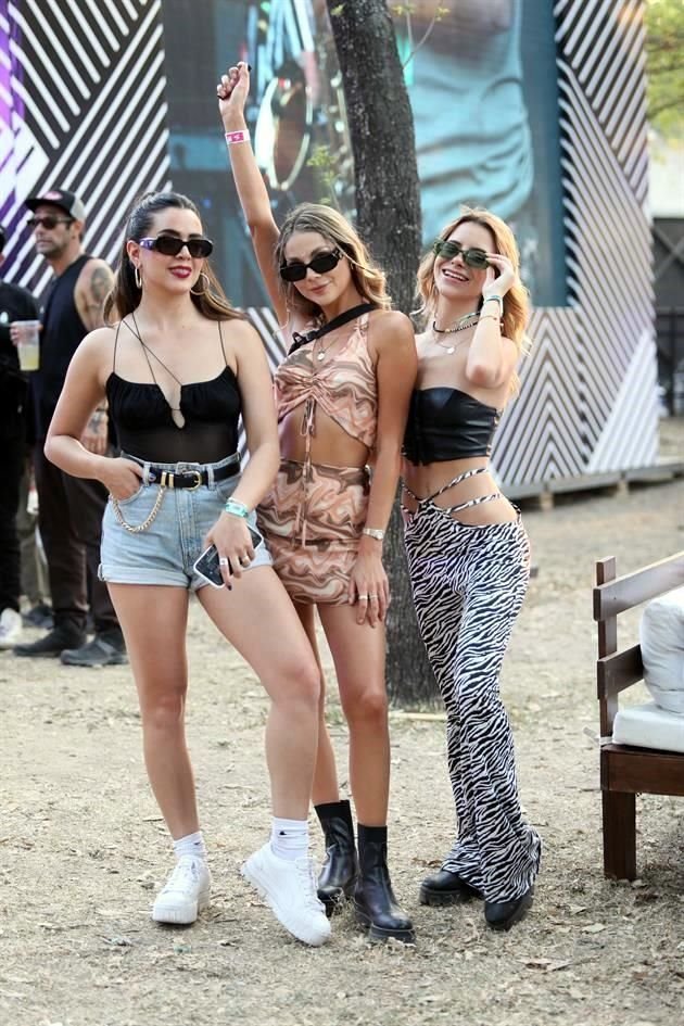 Lailany Sota, Natalia Regge y Aisha Dosee