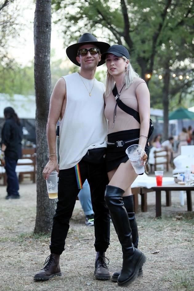 Alfonso Lugo y Andrea Garza