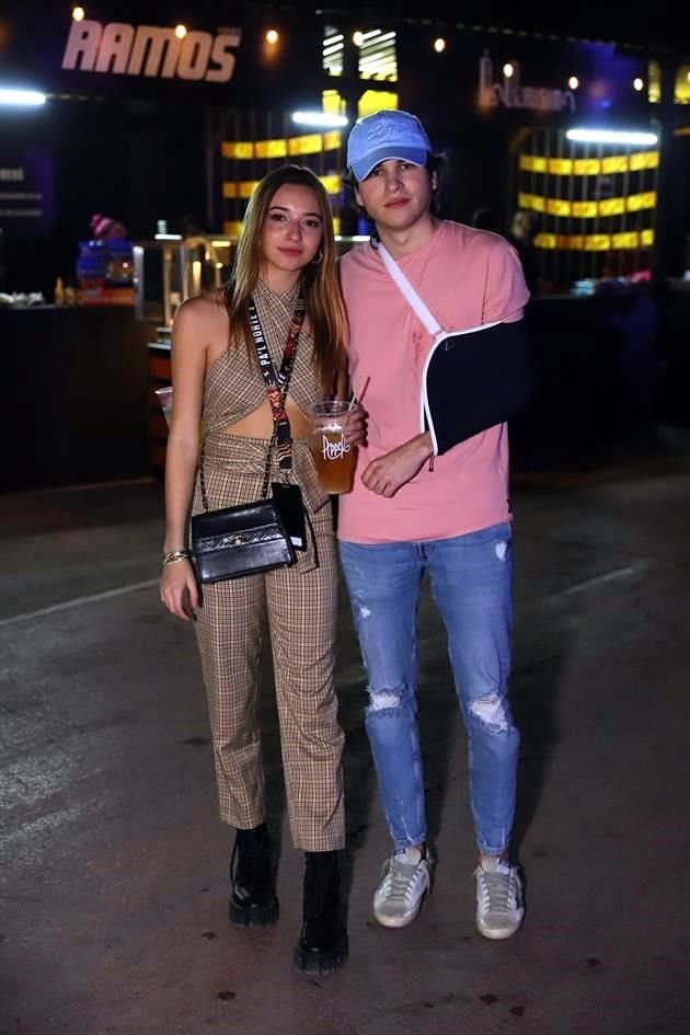 Roberta Muñoz y Patricio Nñez