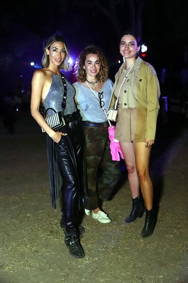 Fer Polin, Gabriela Romero y Pau García Moya