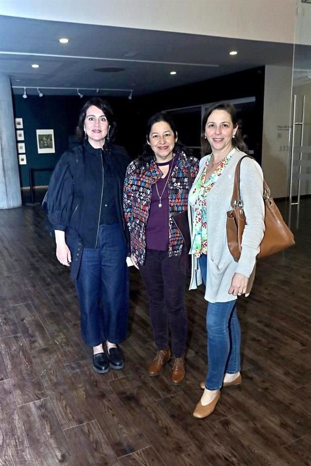 Ángeles Ramos, Susana Arica y Sara Zambrano