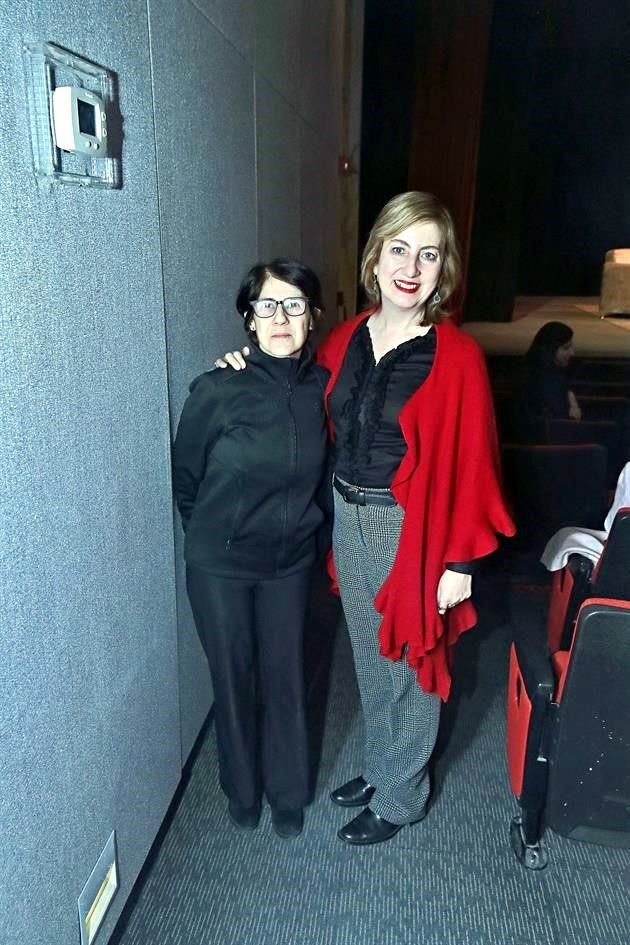Celina Fernández y Martha Sañudo