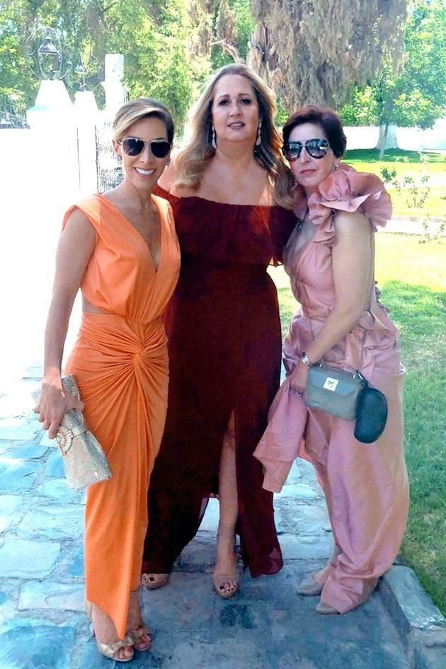 Dany Garza, Mary Villarreal y Bárbara Rodríguez