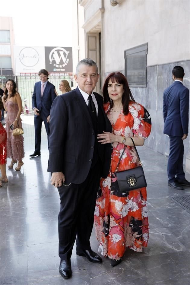 Jorge Vázquez y Leonor Guzmán de Vázquez
