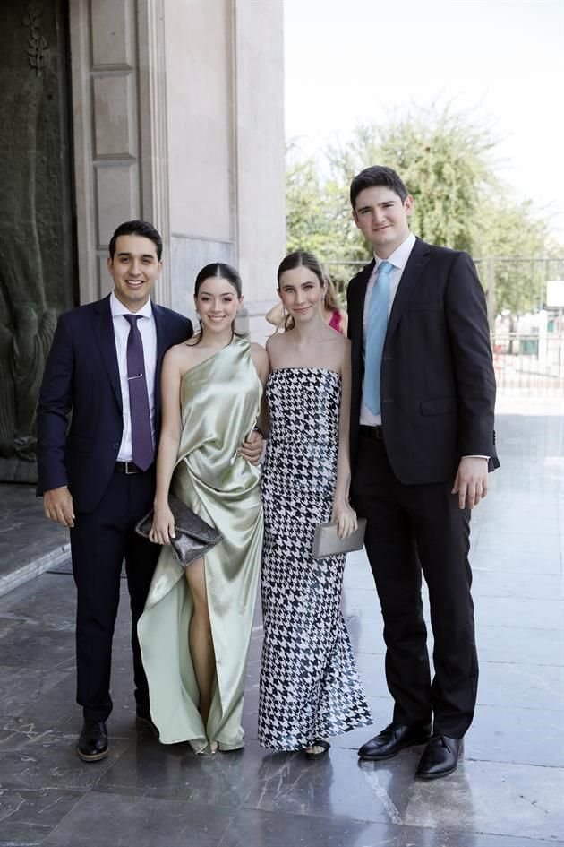 Joel Garza Fox, Ana Paula González, Mayela Romero y Alberto Sojo