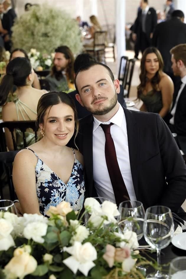 Alexander Guillen y Paulina Rodríguez