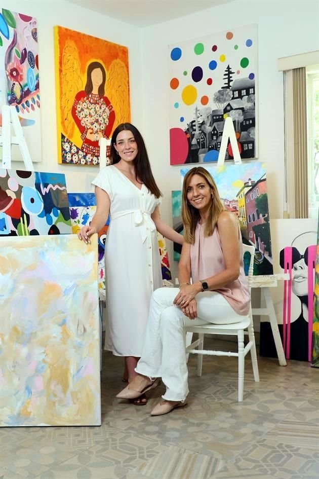 Lillian Toussaint de Serazzi y Lily von Bertrab de Toussaint