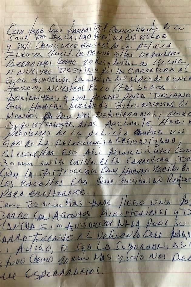 Esta es la carta íntegra que escribió el ex Gobernador de NL, Jaime Rodríguez, dando la versión de su detención el pasado 15 de marzo.