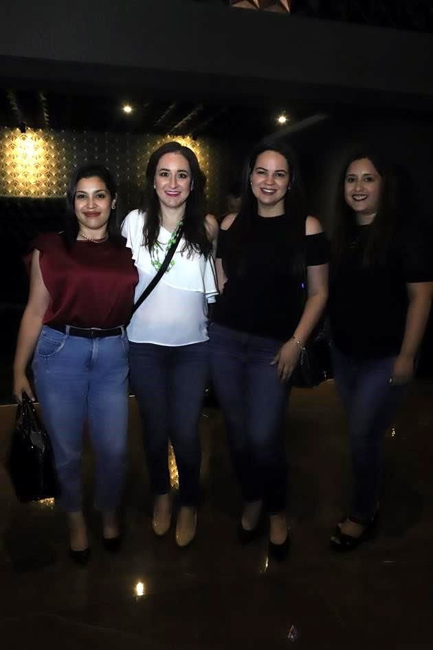 Marcela Méndez, Nayelli Alejo, Karla Lara y Alejandra Méndez