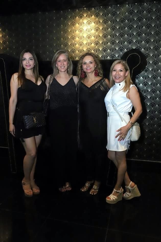 Rebeca Ferrara, Marijose Pozas, Balbina Sada y Alma de Guzmán