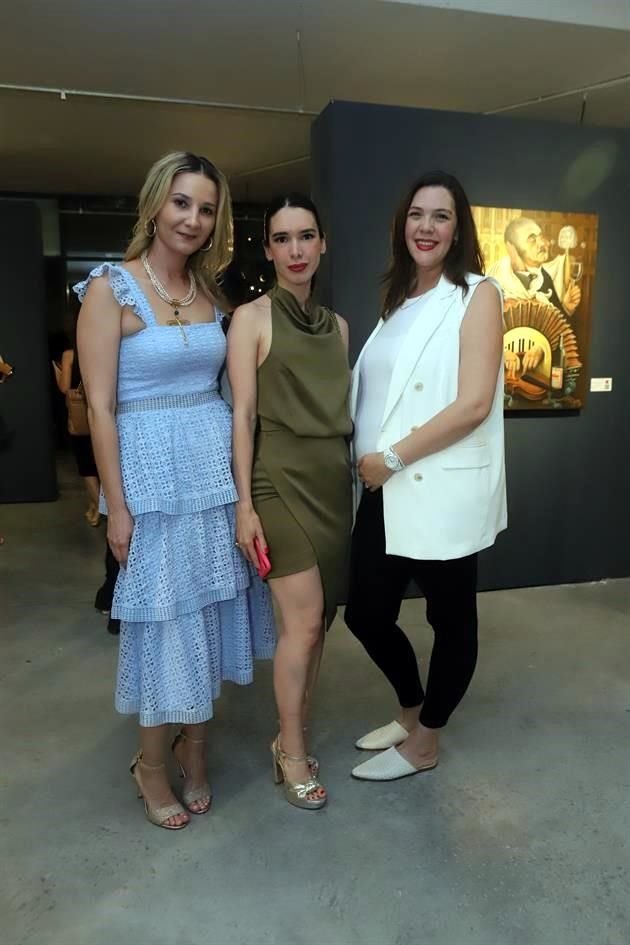 Verónica Suárez, Marcela Iglesias y Patricia Garza