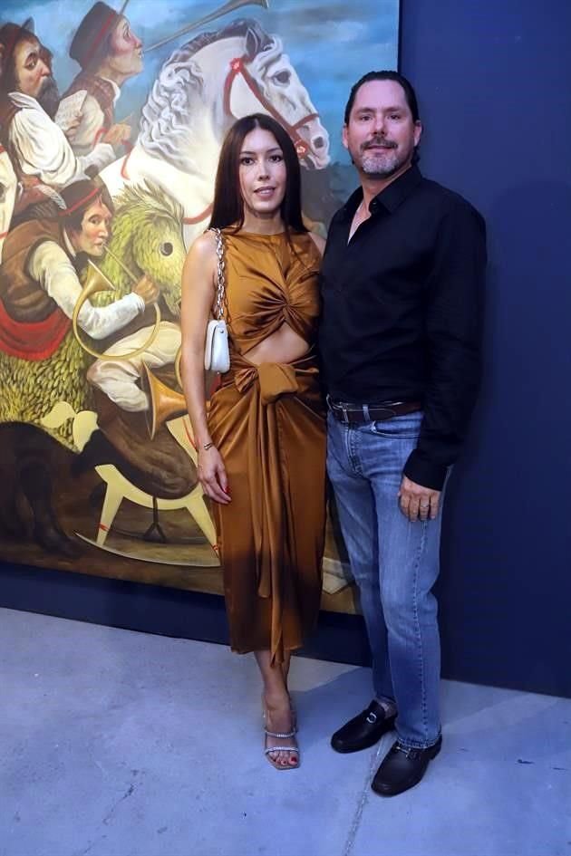 Gabriela Iglesias y Héctor Flores