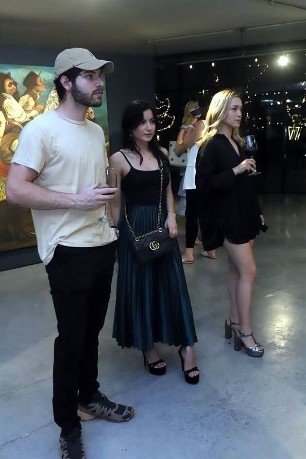 Andrew Rubíes, Cristina de la Maza y Lupita de la Torre