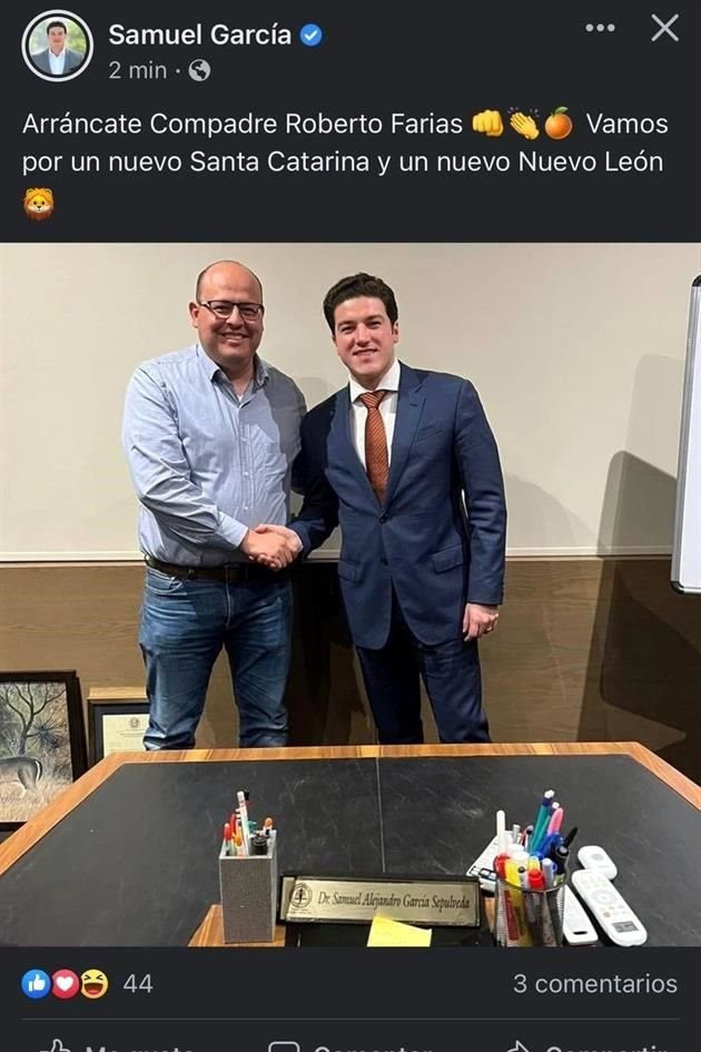 La bancada del PAN se quedó con 14 legisladores al sumarse Roberto Farías a la bancada de Movimiento Ciudadano.