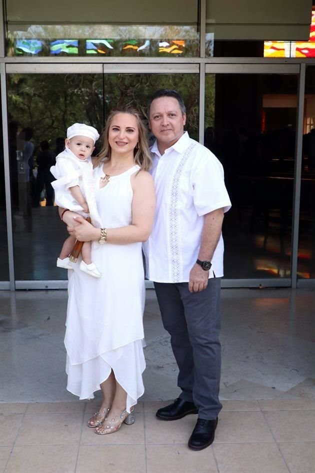 Mariano Núñez, Marissa Quintanilla y Héctor Díaz