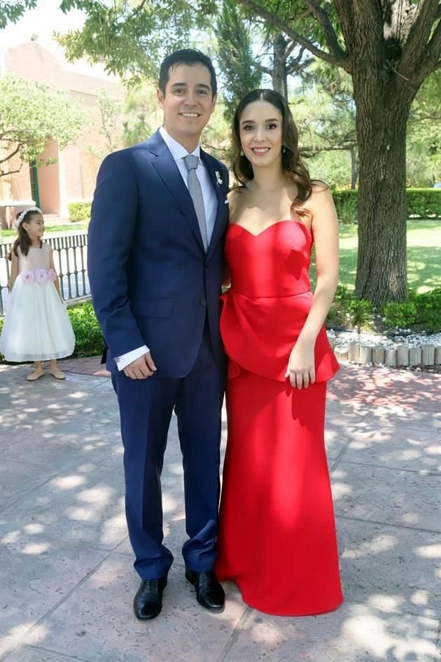 Óscar Villareal y Sofía Guajardo