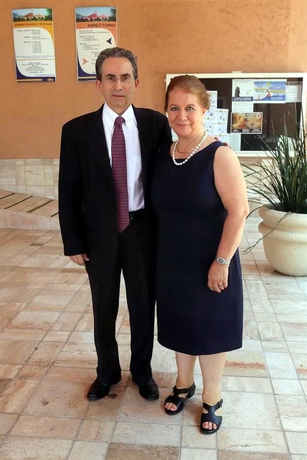 Jorge Viezca y Margarita Barragán
