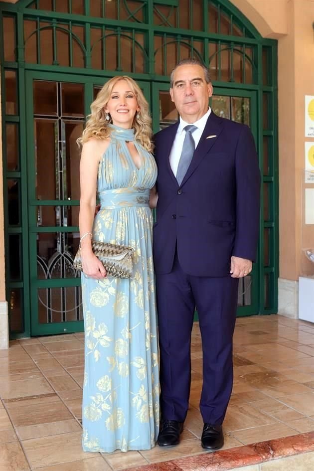 Lorena Gutiérrez de Garza y Alberto Garza Zambrano