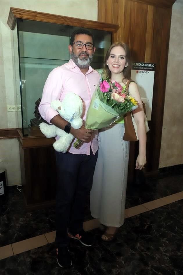 Daniel Vázquez y Cecilia Carreño