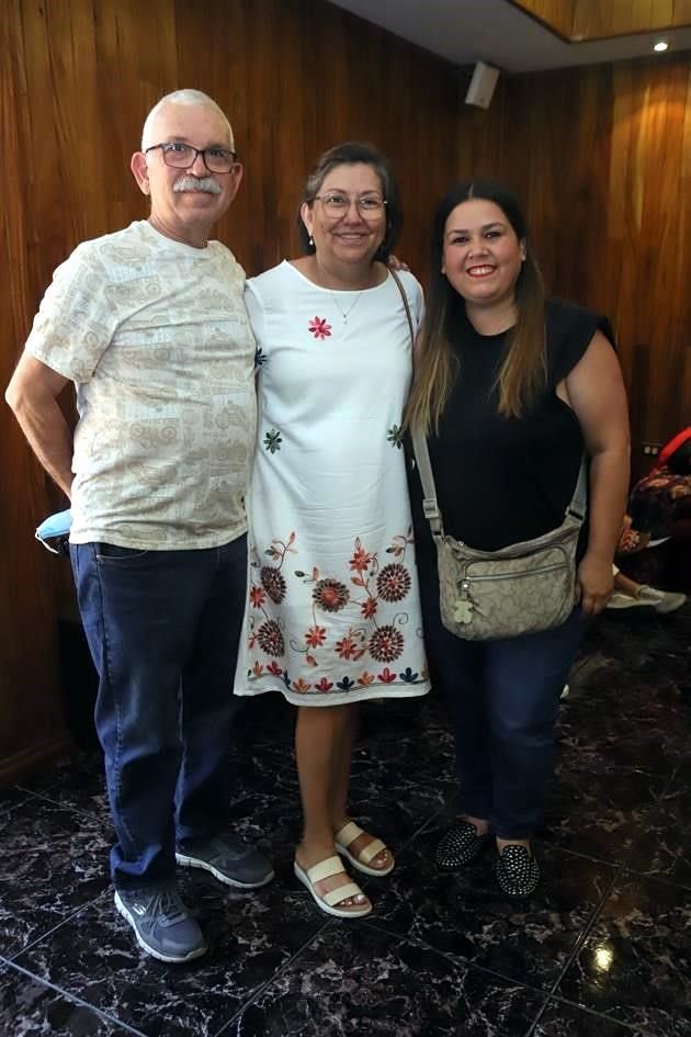 César Ibarra, Bertha Herrera y Bore Zertuche