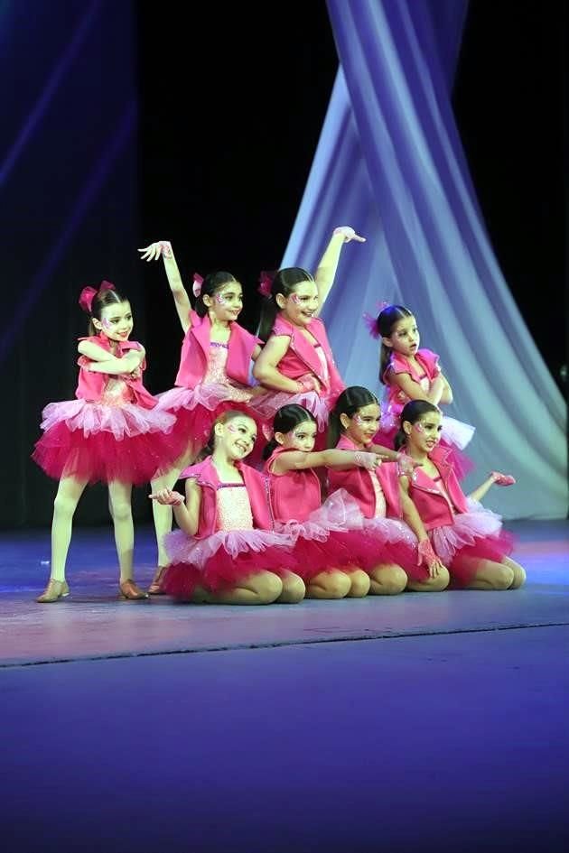 Alumnas de InMotion Dance Studio.<br>