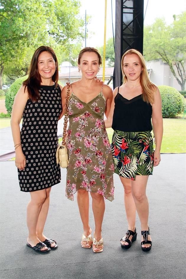 Diana González de Valdés, Claudia Garza de Saldaña y Carmiña de Canavati