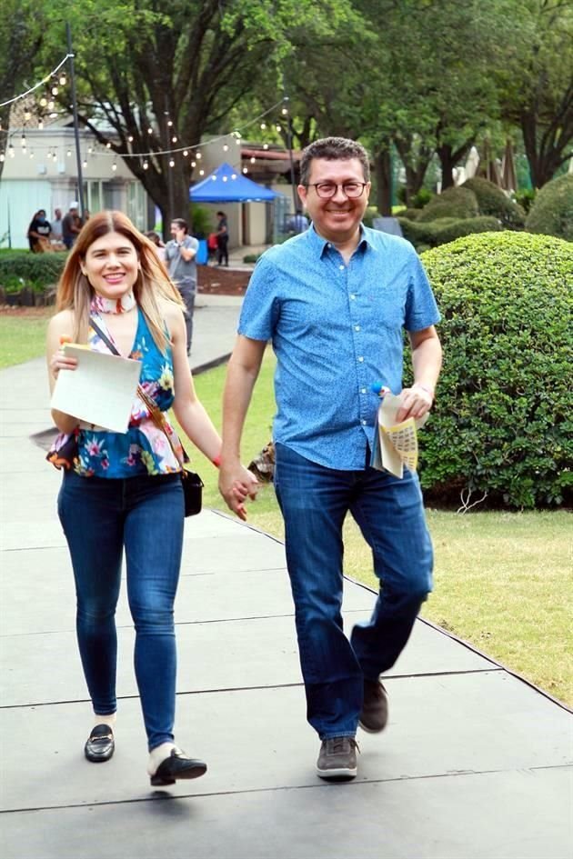 Karina González y Francisco Bates