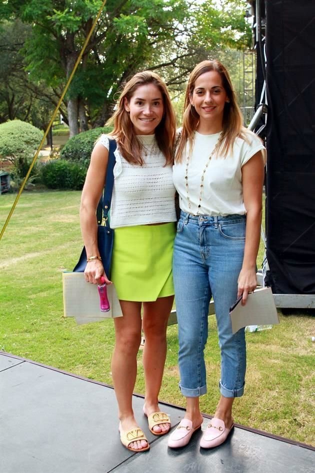 Carolina Tenreiro de Treviño y Stephanie Canavati