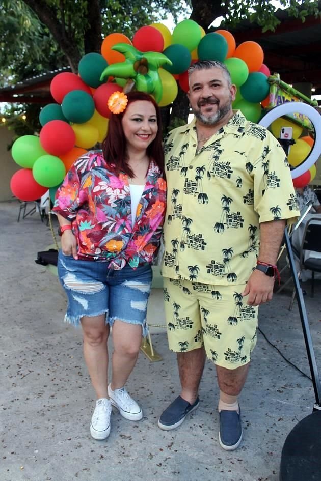 Miriam Prado de Sarquis y Felipe Sarquis