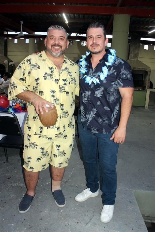 Felipe Sarquis y César Treviño