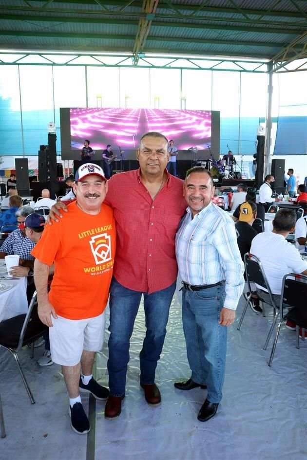 Jaime Lozano, Alejandro Otero y Rodolfo Moreno