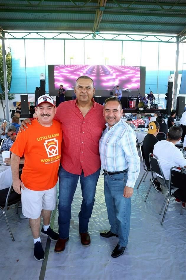 Jaime Lozano, Alejandro Otero y Rodolfo Moreno