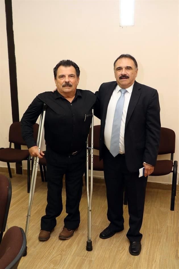 Emilio Rangel y Leonel Salazar