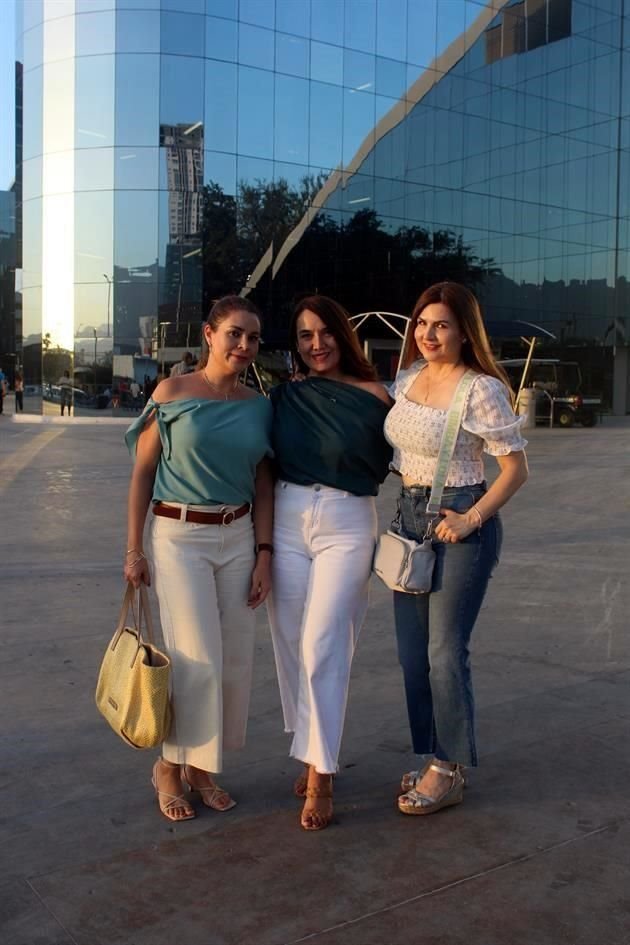 Claudia Mota, Laura de la Fuente y Vero Tamez