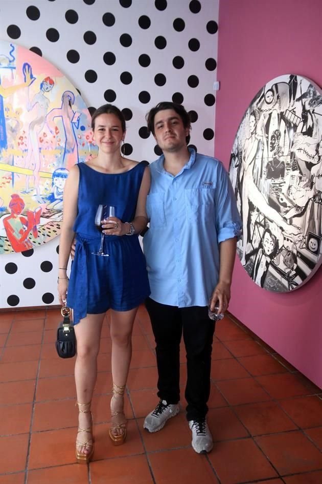 Renata Santos y Diego Meléndez