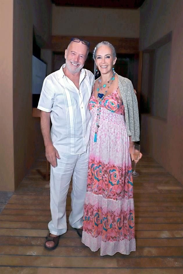 Manelick de la Parra y Jeanne Donnadieu