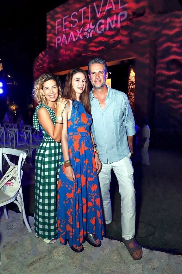 Gabriela Lanzillo, Luisa Reyes Retana y Alejandro Salazar