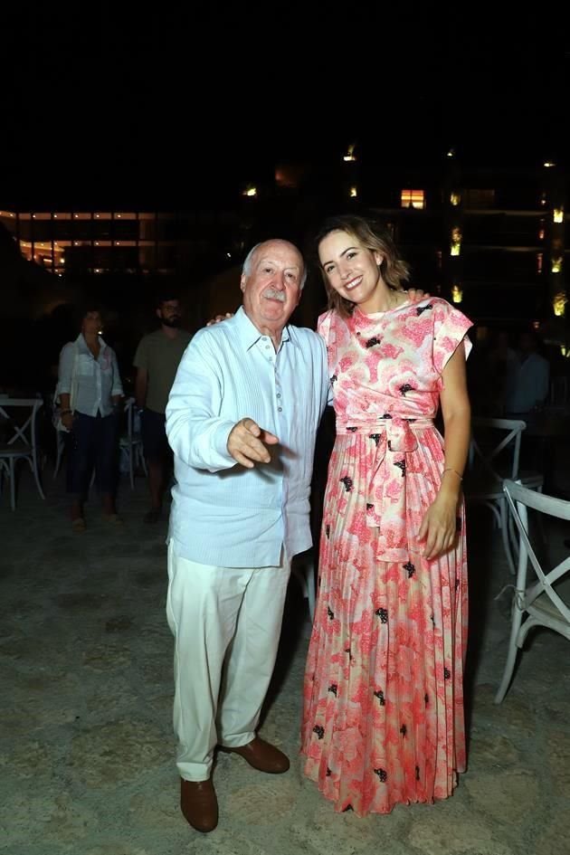 Bruno Newman y Alondra de la Parra