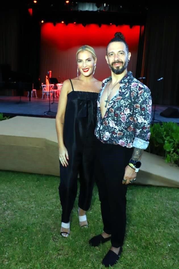 Angie Tadei y Sergio O´Farril
