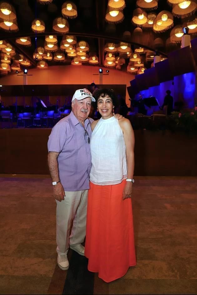 Bruno Newman y Patricia Agraz