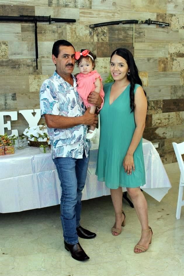 Juan Blanco, Camila Athenea González Blanco y Blanca Yamileth Blanco Villagrán